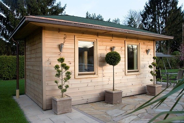 venkovní sauna